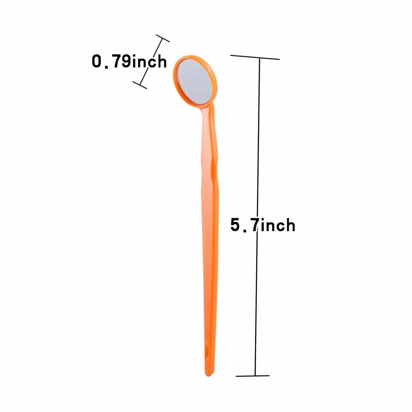 Disposable Anti-fog Dental Oral Mirror 4 Colors 4 count