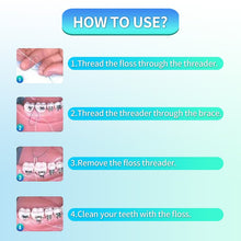 Load image into Gallery viewer, Floss Threaders for Crown Brace Bridge Implant
